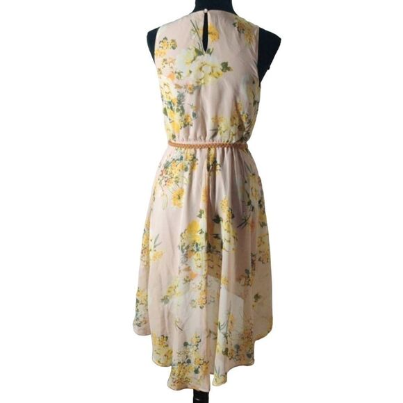 S Blush Floral High-Low Dress - As U Wish - Picture 2 of 5